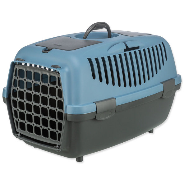 Prepravka Trixie Capri 2, tmavo šedá/modrá 37x34x55 cm,