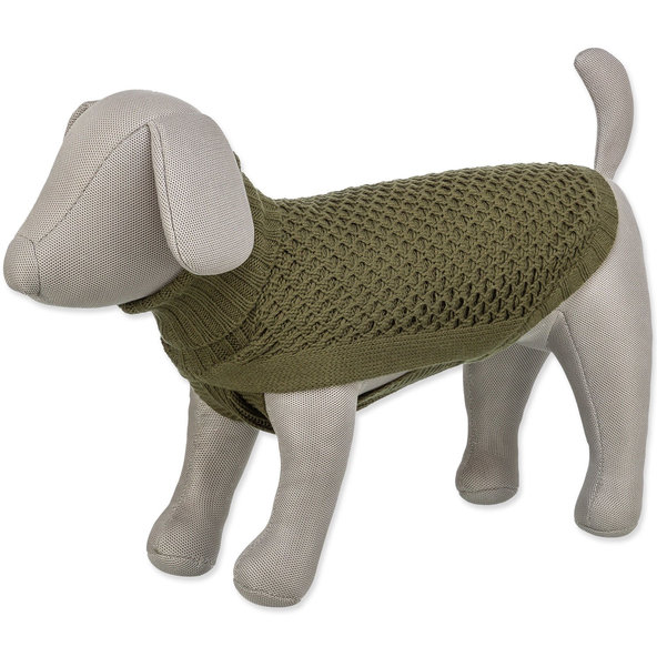 Sveter Trixie Norwood, M, olivovo zelený, 50 cm