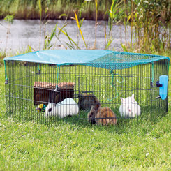 Ohrádka Trixie pre malé zvieratá so sieťkou 58x38cm (6 dielov)