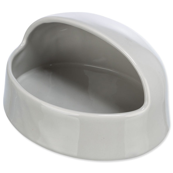 Keramická kúpeľňa pre škečky/osmákov šedá 20×10×16cm