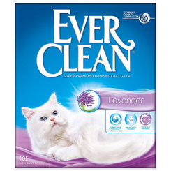 Podstielka Ever Clean Lavender ,hrudkujúca 10l