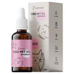 Olej CBD 5% príchuť klobása 10ml