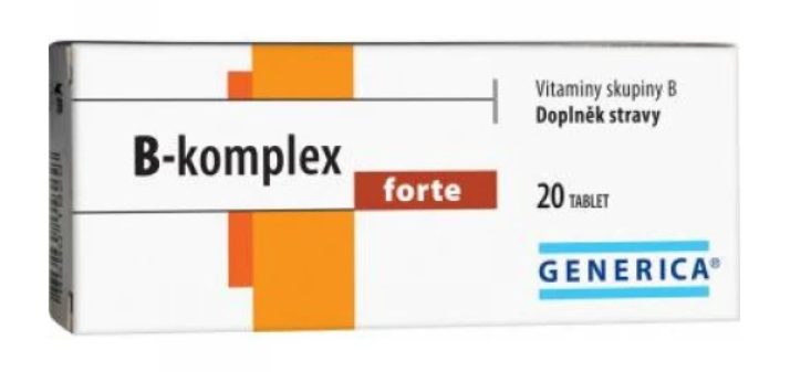 GENERICA B-komplex forte 20 tabliet