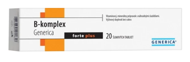 Generica B-komplex Forte 20 tabliet