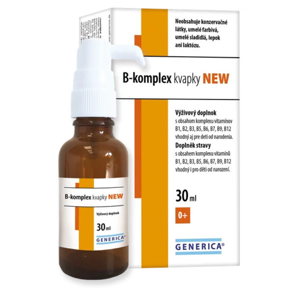 GENERICA B-komplex kvapky 30 ml