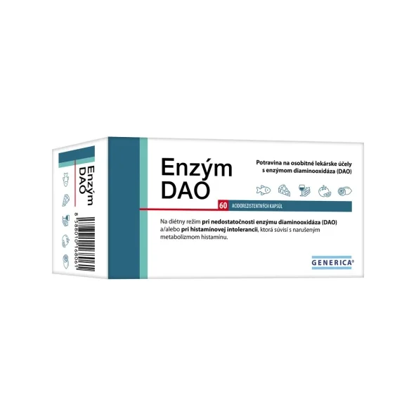 GENERICA Enzým DAO 60 kapsúl