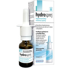 GENERICA Hydrosprej 3% hypertonický nosový sprej 15 ml