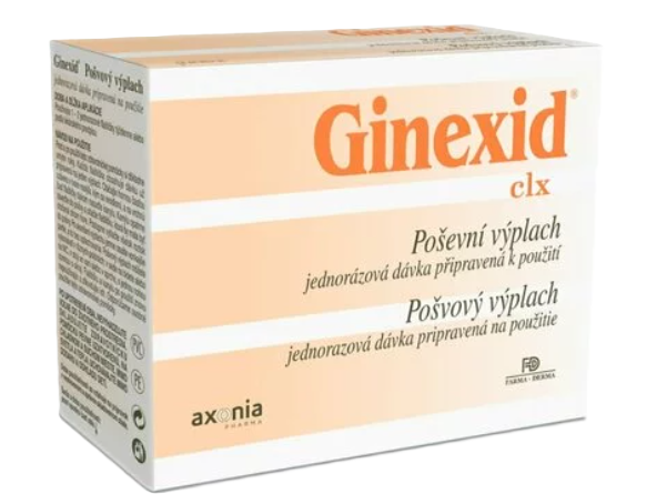 Ginexid vaginálny výplach sol vag 3 x 100 ml