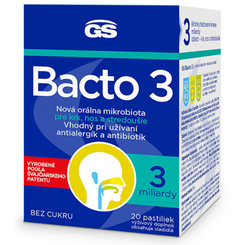 GS Bacto 3, pastilky 20ks