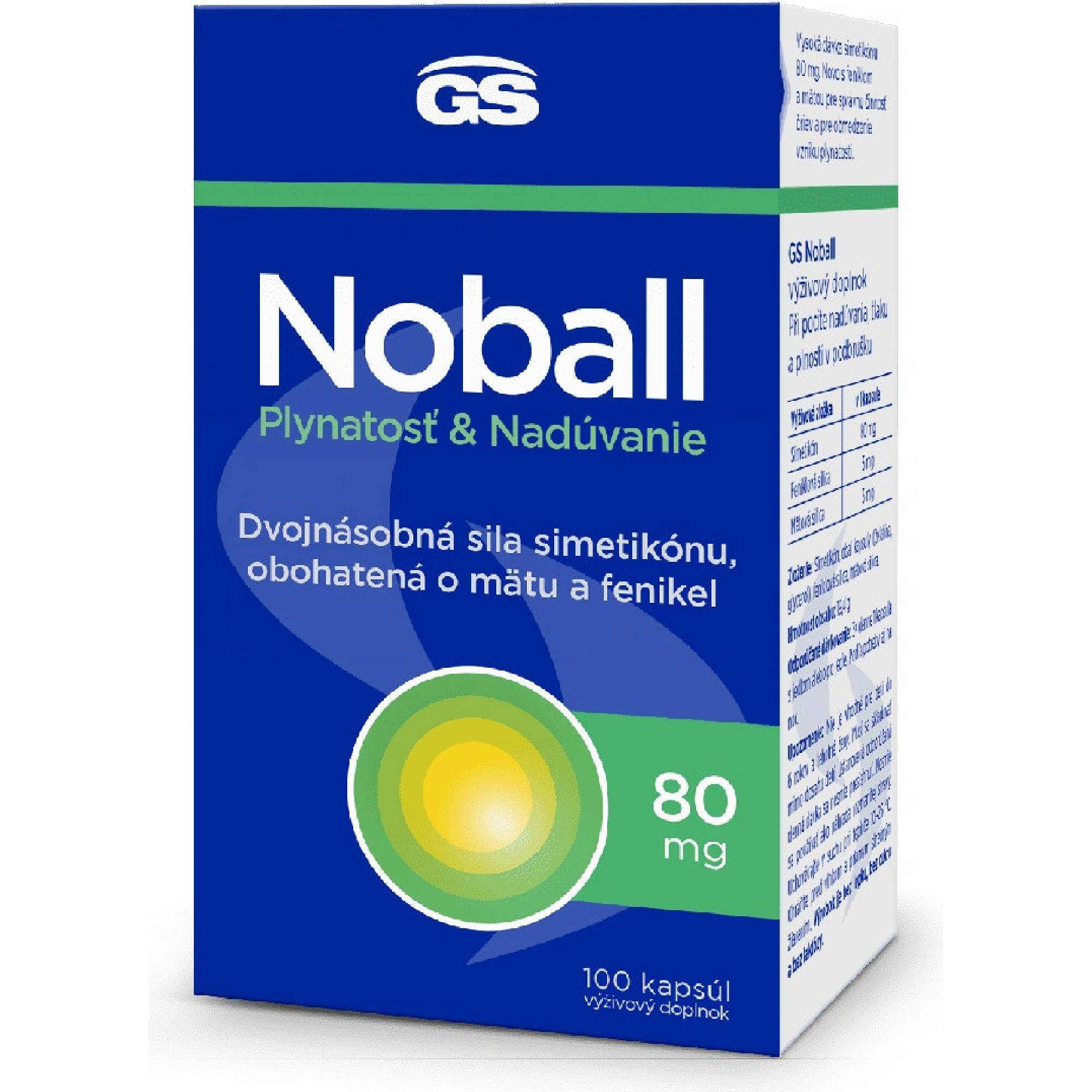 GS Noball 100 kapsúl kúpite na Najlekaren.eu