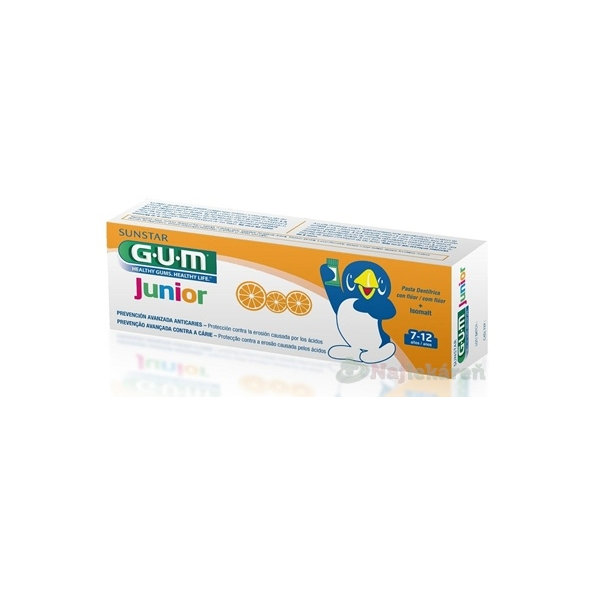 GUM zubná pasta Junior 50ml