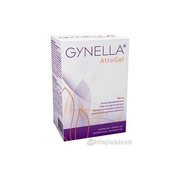 GYNELLA AtroGel vaginálny gél, jednorazový aplikátor 7x5g