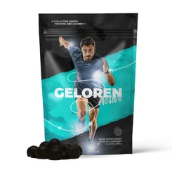 GELOREN ACTIVE želatínové tablety, príchuť černica 90 ks