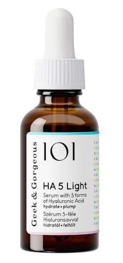 Geek & Gorgeous HA 5 Light sérum s kyselinou hyalurónovou 30ml