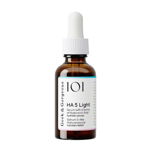 Geek & Gorgeous HA 5 Light sérum s kyselinou hyalurónovou 30ml