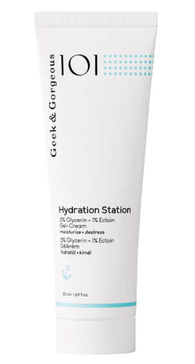 Geek & Gorgeous Hydration Station 6% Glycerín + Ektoín gél-krém 50ml