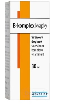 GENERICA B-komplex kvapky 30 ml