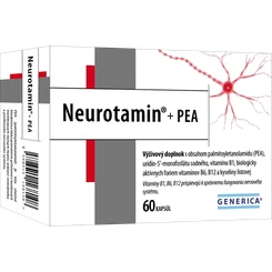GENERICA Neurotamin + PEA 60 kapsúl