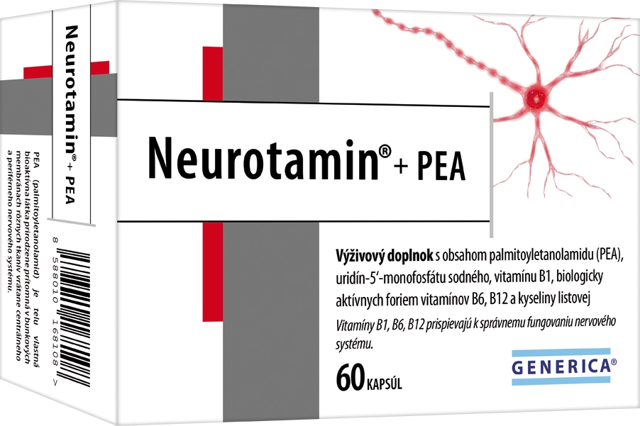 GENERICA Neurotamin + PEA 60 kapsúl kúpite na Najlekaren.eu