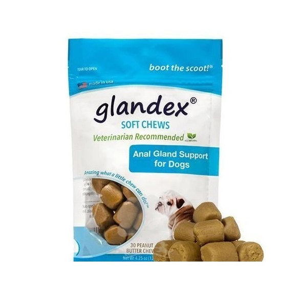 GLANDEX Soft chews 120 g 30 ks