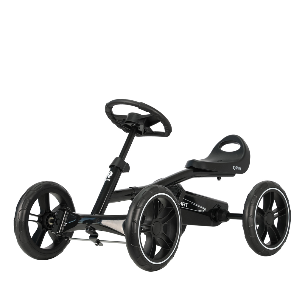 QPLAY Go Kart štvorkolka Black do 25 kg