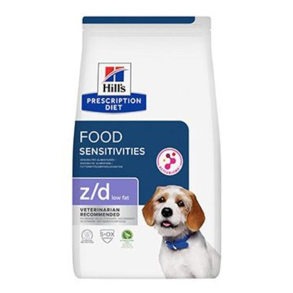 HILLS Diet Canine z/d Low Fat Alergia a starostlivosť o kožu 10 kg
