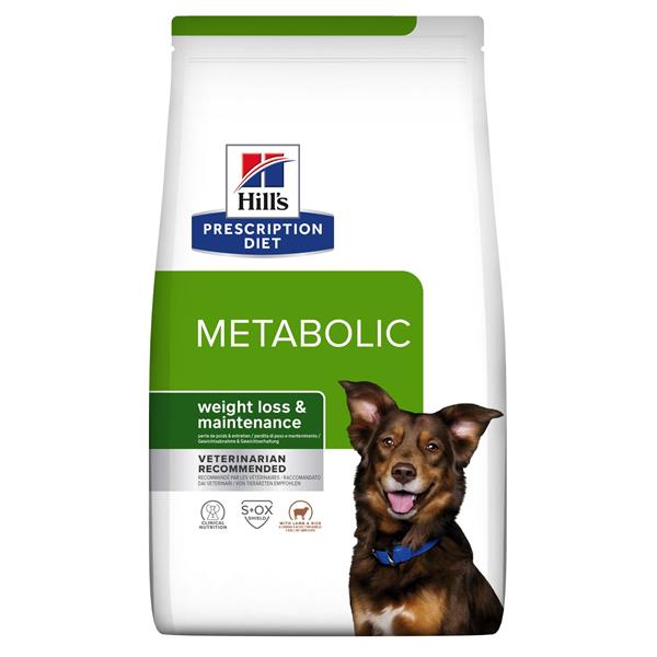 HILLS PD Canine Adult METABOLIC Lamb&Rice granule pre psy 12 kg