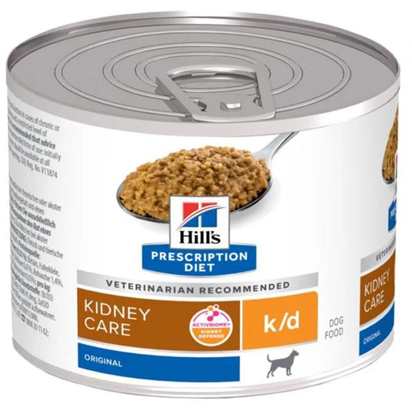 HILLS PD Canine Adult k/d Kidney Care Mini konzerva pre psy 180 g