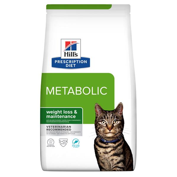 HILLS PD Feline Adult METABOLIC OBESITY&WEIGHT LOSS Tuna granule pre mačky 1,5 kg