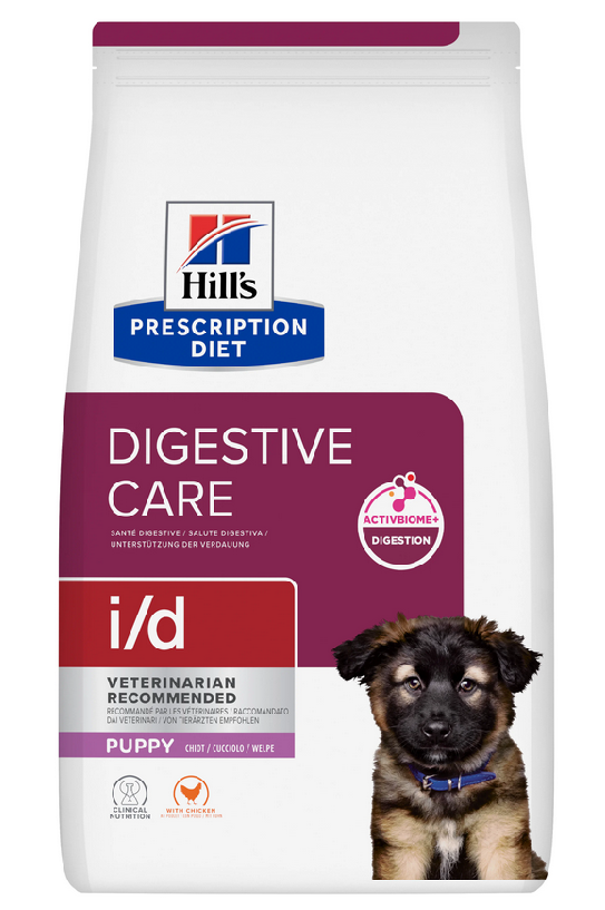 HILLS PD dog i/d starostlivosť o trávenie puppy chicken 1,5 kg