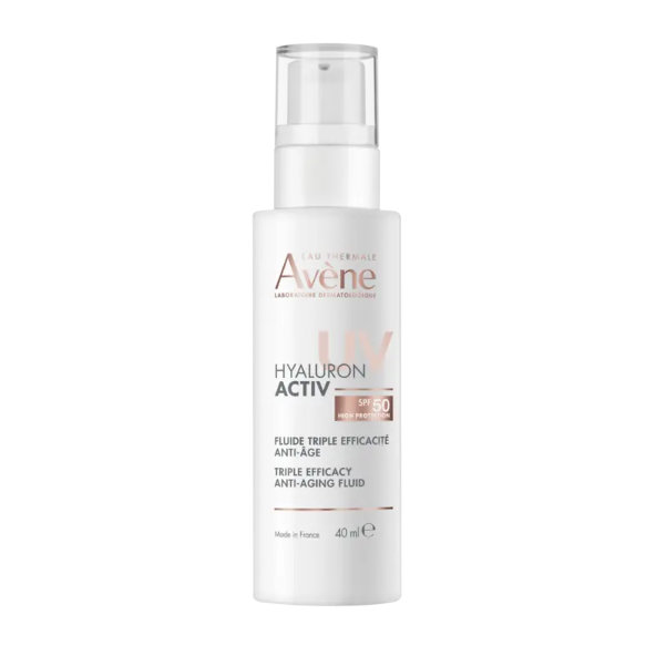 AVENE Hyaluron Activ UV ANTI-AGE fluid s trojitým účinkom SPF50 40ml