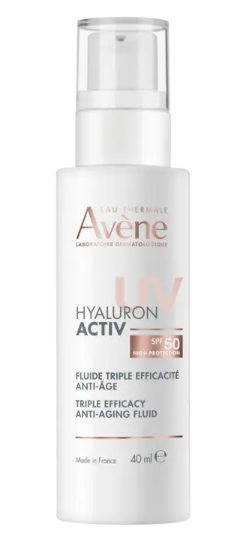 AVENE Hyaluron Activ UV ANTI-AGE fluid s trojitým účinkom SPF50 40ml kúpite na Najlekaren.eu