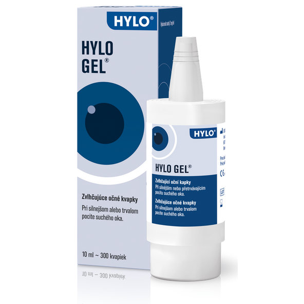 HYLO GEL zvlhčujúce očné kvapky 10ml