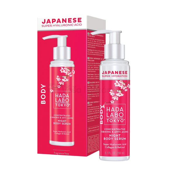 Hada Labo Tokyo Anti-Aging Night Body telové mlieko 150 ml