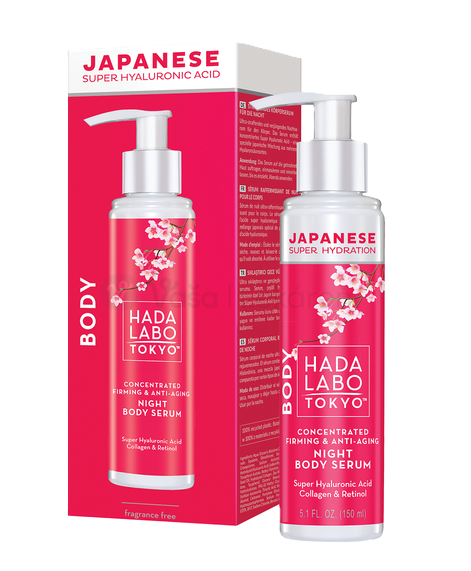 E-shop Hada Labo Tokyo Anti-Aging Night Body telové mlieko 150 ml