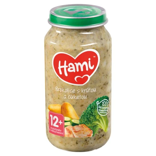 Hami príkrm Brokolica s morkou a cuketou kúpite na Najlekaren.eu