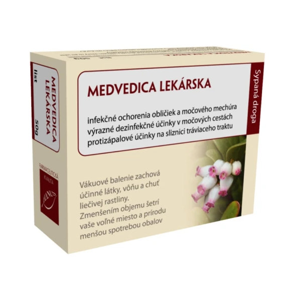HANUS Medvedica lekárska list 50g