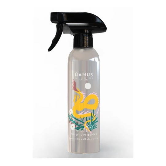 HANUS No.2 ČISTENIE PRIESTORU roztok silíc v alkohole 250 ml