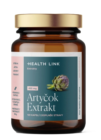 Health Link Artyčok Extrakt 450mg 120 kapsúl kúpite na Najlekaren.eu