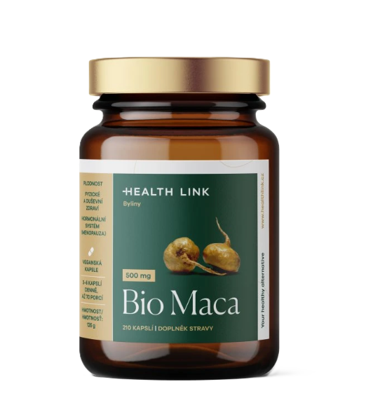 Health Link Maca BIO 500 mg 210 kapsúl kúpite na Najlekaren.eu