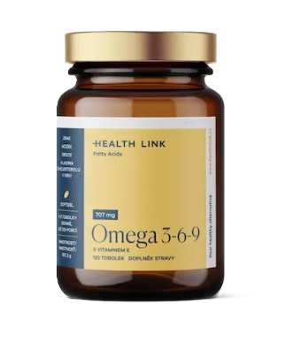 Health Link Omega 3-6-9 707mg 120 kapsúl