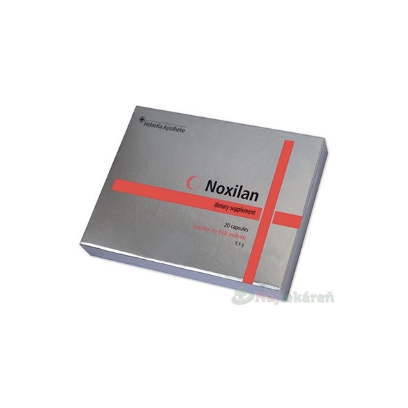 Helvetia Apotheke Noxilan pre dobrý spánok 20cps