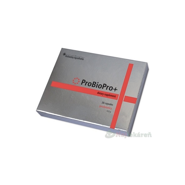 Helvetia Apotheke ProBioPro+ výživový doplnok s probiotikami 20cps