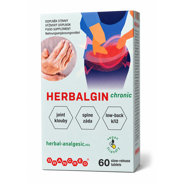 HERBALGIN chronic proti zápalom v tele 60 tabliet