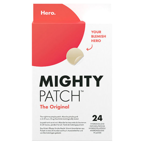Hero. MIGHTY PATCH The Original hydrokoloidné náplasti nočné 24ks