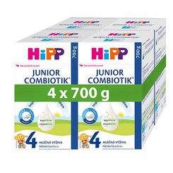 HiPP 4 JUNIOR COMBIOTIK mliečna výživa pre batoľatá 24m+ 4x700 g