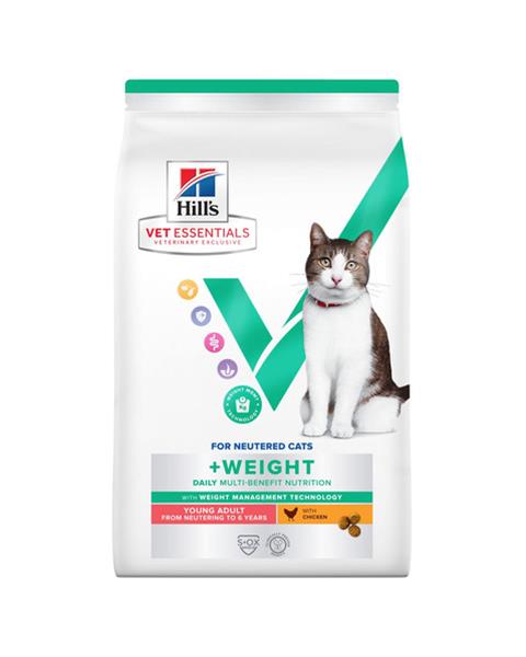HILLS VE Feline Multi Benefit Young Adult Chicken granule pre mladé mačky 1,5 kg