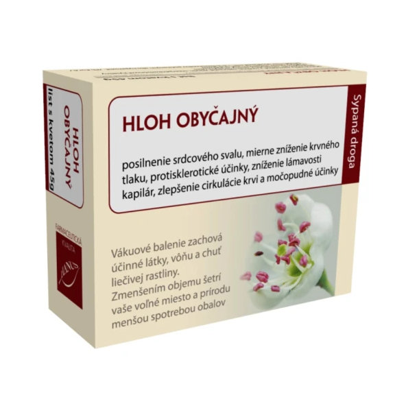 HANUS Hloh obyčajný kvet s listom 45 g