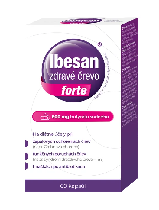 IBESAN zdravé črevo forte 60 kapsúl