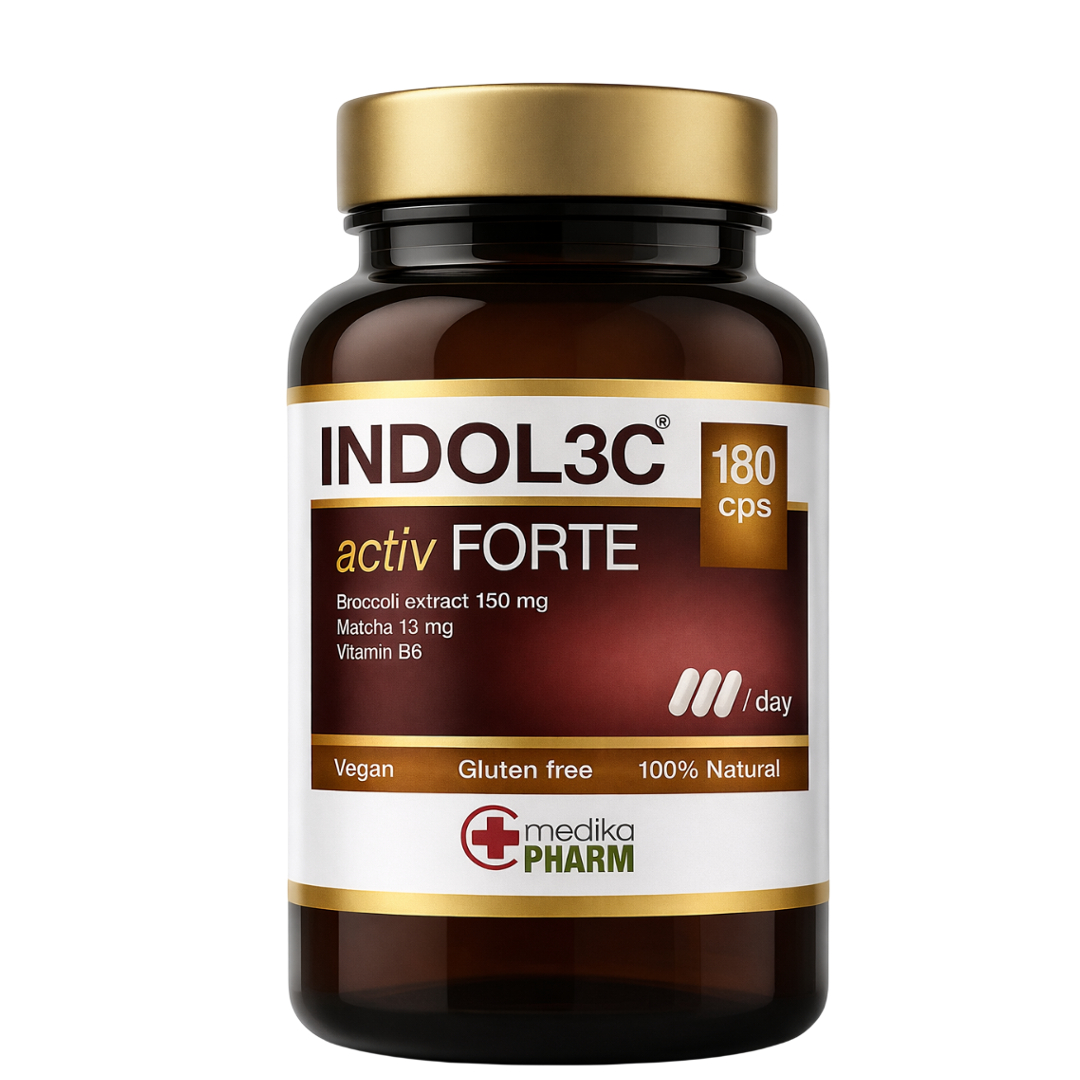 INDOL3C ACTIV FORTE 180 kapsúl